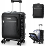 רק 65.9$/216 ש״ח מחיר סופי כולל הכל עד דלת הבית למזוודת ה־Carry On ההיברידית החדשה מבית Lekebobor – קשיחה מבחוץ, גמישה מבפנים ונוחה במיוחד לטיולים!!