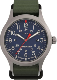 רק 39.2$/121 ש״ח לשעון Timex Expedition Scout בקוטר 40 מ״מ עם מחוגים זוהרים תצוגת 24 שעות ועמידות למים עד 50 מטר!!