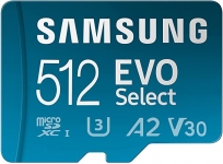 רק 29.6$\119 ש"ח (משלוח חינם בהגעה לסכום כולל של 49$ ומעלה) לכרטיס הזכרון הכי מומלץ SAMSUNG EVO Select בנפח 512GB!! בארץ המחיר 340 ש"ח!! 