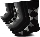 רק 18.1$/59 ש״ח (משלוח חינם בהגעה לסכום כולל של 49$ ומעלה) לסט של 10 זוגות גרבי דרס יוקרתיים לגברים מבית Calvin Klein – גזרת Crew, בד כותנה נעים ודוגמה קלאסית!!