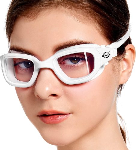 רק 16.1$/49 ש״ח (משלוח חינם בהגעה לסכום כולל של 49$ ומעלה) למשקפי שחייה Robee עם עדשות פולרייזד להפחתת סנוור, ציפוי נגד אדים ואטימת סיליקון נוחה לשחייה בבריכה או בים!!