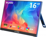 רק 71.2$/232 ש״ח מחיר סופי כולל הכל עד דלת הבית למסך נייד 16 אינץ’ WUAWE חד במיוחד, דק וקל, עם תצוגת 1200P רחבה, צבעים חיים וחיבור מיידי לכל מכשיר!!