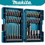 רק 23.6$/77 ש״ח לסט של 43 ביטים של Makita כולל קופסה קשיחה, התאמה אוניברסלית למברגות, מבחר ראשי הברגה שימושיים, עמידות גבוהה לאורך זמן ונרתיק נייד לנשיאה!!