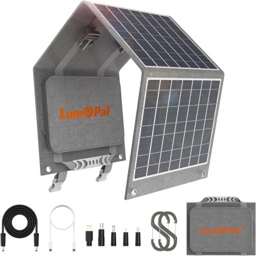 רק 167 ש"ח מחיר סופי כולל הכל עד דלת הבית לפאנל הסולארי בהספק 40W עם יציאות USB ו-DC, חסין למים בתקן IP65!!