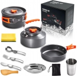 רק 75 ש"ח (משלוח חינם בהגעה לסכום כולל של 49$ ומעלה) לסט כלי בישול לקמפינג!!