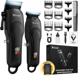 רק 29.9$\99 ש"ח מחיר סופי כולל הכל עד דלת הבית לערכת התספורת המקצועית השקטה מבית Yineel!! 