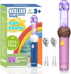 רק 9.9$/32 ש״ח (משלוח חינם בהגעה לסכום כולל של 49$ ומעלה) למברשת שיניים חשמלית לילדים Acelike עם חיטוי UV, עיצוב מתוק וטעינה שמספיקה לחודשיים!!
