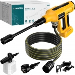 רק 229 ש"ח מחיר סופי כולל הכל עד דלת הבית לגרניק תואם סוללות של DEWALT או Makita בלחץ 700PSI עם 6 מצבים שונים לזרבובית!!