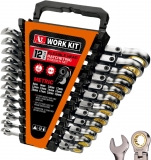 רק 36.9$/124 ש"ח (משלוח חינם בהגעה לסכום כולל של 49$ ומעלה) לסט מפתחות רַאצ’ט 12 חלקים המומלץ הרשמי של אמזון!!