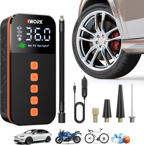 לחטוף!! רק 9.9$\35 ש"ח (משלוח חינם בהגעה לסכום כולל של 49$ ומעלה) לקומפרסור לניפוח צמיגים וכדורים!!