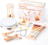 רק 29.9$\102 ש"ח (משלוח חינם בהגעה לסכום כולל של 49$ ומעלה) לסט כלי נגינה לפעוטות!!