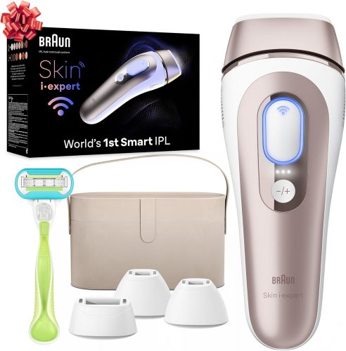 רק 1820 ש״ח מחיר סופי כולל הכל עד דלת הבית למכשיר הסרת שיער Braun Skin I·Expert דגם PL7387!! בארץ המחיר 3350 ש״ח!!