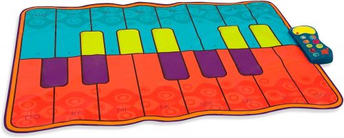 רק 23$\82 ש"ח (משלוח חינם בהגעה לסכום כולל של 49$ ומעלה) לשטיח פסנתר מוזיקלי מבית Battat – תנועה, מוזיקה וכיף!!