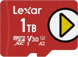 רק 69.4$\265 ש"ח מחיר סופי כולל הכל עד דלת הבית לכרטיס הזכרון המהיר המומלץ הרשמי של אמזון Lexar PLAY 1TB!!
