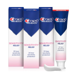 רק 16.9$/54 ש״ח (משלוח חינם בהגעה לסכום כולל של 49$ ומעלה) לסט של 3 משחות Crest Sensitivity בגודל 136 גרם – להקלה מהירה ברגישות, חיזוק חניכיים, והגנה מלאה לאורך כל היום!!