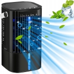 רק 167 ש"ח מחיר סופי כולל הכל עד דלת הבית למזגן הנייד הקומפקטי המבוסס על קירור באמצעות מים!!