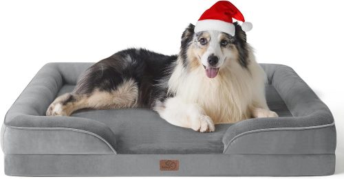 רק 47.9$\173 ש"ח (משלוח חינם בהגעה לסכום כולל של 49$ ומעלה) למיטה אורטופדית לכלב Bedsure גודל L!!