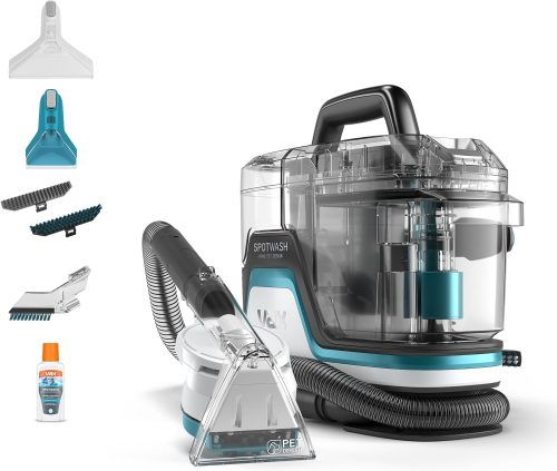 רק 145£/629 ש״ח למנקה כתמים קומפקטי Vax SpotWash Pet עם מברשת מסתובבת, ערכת כלים לרכב ולבית, וטכנולוגיית חיטוי ייעודית נגד ריחות חיות מחמד!!