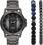 רק 69$\229 ש"ח מחיר סופי כולל הכל עד דלת הבית לשעון יפהפה מבית Relic by Fossil מסדרת Rylan עשוי פלדת אל חלד!!