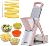 רק 101 ש"ח (משלוח חינם בהגעה לסכום כולל של 49$ ומעלה) למנדולינה למטבח, עם להבי אל חלד מובנים!!