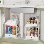 רק 39.9$/127 ש״ח מחיר סופי כולל הכל עד דלת הבית למארז זוגי של מתקני אחסון מבמבוק עם מגירות נשלפות – עיצוב טבעי, חזק ונוח!!