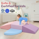 רק 59.9$/195 ש״ח מחיר סופי כולל הכל עד דלת הבית לסט בלוקים רכים לפעוטות מבית Sumbababy – פעילות מוטורית בטוחה, מהנה וצבעונית בבית!!