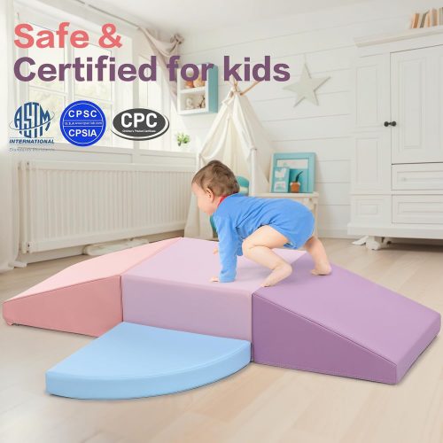 רק 59.9$/195 ש״ח מחיר סופי כולל הכל עד דלת הבית לסט בלוקים רכים לפעוטות מבית Sumbababy – פעילות מוטורית בטוחה, מהנה וצבעונית בבית!!