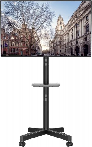 רק 44.7$\170 ש"ח מחיר סופי כולל הכל עד דלת הבית לסטנד טלוויזיה על גלגלים מבית BONTEC!!