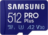 רק 49.9$\182 ש"ח מחיר סופי כולל הכל עד דלת הבית לכרטיס הזכרון microSDXC SAMSUNG PRO Plus בנפח 512GB!!