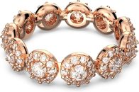 רק 113.3$/351 ש״ח מחיר סופי כולל הכל עד דלת הבית לטבעת SWAROVSKI Anillo Constella 5642616 בציפוי זהב ורוד יוקרתי, עיצוב אלגנטי ומראה נוצץ קלאסי שמתאים לכל הופעה!!