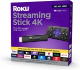 רק 29.99$\105 ש"ח (משלוח חינם בהגעה לסכום כולל של 49$ ומעלה) לסטרימר סטיק הסופר מומלץ Roku Streaming Stick 4K!!