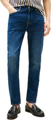 רק 54.9$/180 ש״ח מחיר סופי כולל הכל עד דלת הבית לג׳ינס לגברים במראה סלים קלאסי מבית Tommy Hilfiger – נוח, אלגנטי ובעל גמישות מושלמת!!