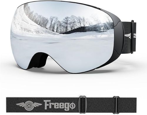 רק 12.6$/39 ש״ח (משלוח חינם בהגעה לסכום כולל של 49$ ומעלה) למשקפי סקי Silkycasters PRO עם עדשות מתחלפות, הגנת UV מלאה ושדה ראייה רחב לגברים ולנשים!!