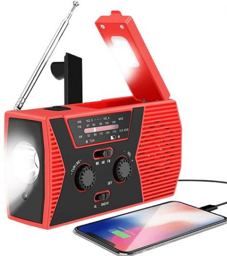 דיל מקומי: רדיו שטח סולארי (חירום) עם פנס ומטען USB נייד מבית Bpower במחיר משתלם!