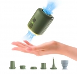 רק 14.8$/48 ש״ח למשאבת האוויר הניידת Nano Pump 2 מבית HENGDUAN עם טעינת USB-C ותאורת קמפינג!!