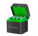 רק 27.5$/89 ש״ח לסט 12 סוללות AA ליתיום מבית PUJIMAX בקיבולת גבוהה של 4255mWh עם קופסת טעינה וטעינה מהירה ב־Type-C!!