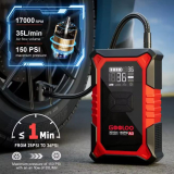 רק 67$/213 ש״ח לבוסטר התנעה GOOLOO A3 שמשלב קומפרסור עוצמתי, סוללת גיבוי ופנס חירום – פתרון מושלם לרכב!!