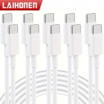 לחטוף!! רק 5.9$/19 ש״ח למארז 5 יחידות כבל טעינה מהיר USB-C 60W באורך מטר!!