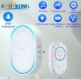 רק 8.1$/26 ש״ח לפעמון הדלת האלחוטי החכם (IP67) עם טווח עד 150 מ׳ – ללא קידוח, התקנה קלה ובחירת תקע EU!!
