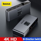 רק 7.6$\28 ש"ח למפצל ה HDMI האיכותי מבית באסאוס Baseus 4K!!