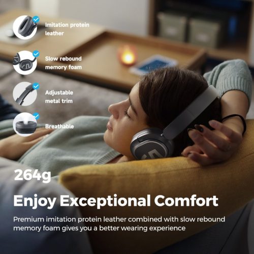 דיל מקומי: אוזניות קשת אלחוטיות SOUNDPEATS A8 Hybrid Active Noise Cancelling רק ב-₪179 במקום ₪249!!