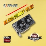 לחטוף!! רק 78$\280 ש"ח לכרטיס המסך הנהדר SAPPHIRE Radeon RX580 8G V2!! בארץ המחיר שלו 1508 ש"ח!!