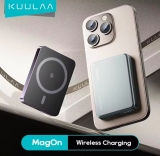 רק 10.1$/33 ש״ח למטען נייד אלחוטי מגנטי KUULAA בקיבולת 5,000mAh, תומך MagSafe לאייפון 12–15, בגוף אלומיניום קומפקטי עם הצמדה חזקה במיוחד!!