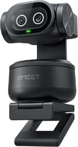 רק 79.2$/245 ש״ח למצלמת רשת כפולה EMEET PIXY עם גימבל חכם ומעקב AI שמצלמת אתכם בצורה חלקה, שומרת עליכם תמיד בפריים ומשדרגת כל שידור או פגישה!!