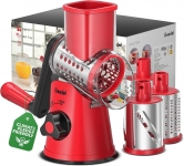 רק 24.9$/81 ש״ח (משלוח חינם בהגעה לסכום כולל של 49$ ומעלה) למגרדת סיבובית איכותית מבית Geedel עם 3 להבים מתחלפים ויניקה נגד החלקה!!