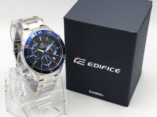 רק 75$\266 ש״ח מחיר סופי כולל הכל עד דלת הבית לשעון ספורט קוורץ לגברים Casio EDIFICE EFV620D עם רצועת פלדת אל-חלד! בארץ המחיר 400 ש״ח!!