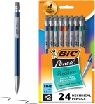 רק 6.2$\22 ש"ח (משלוח חינם בהגעה לסכום כולל של 49$ ומעלה) ל 24 עפרונות מכניים הכי נמכרים ומומלצים באמזון מבית BIC!! 