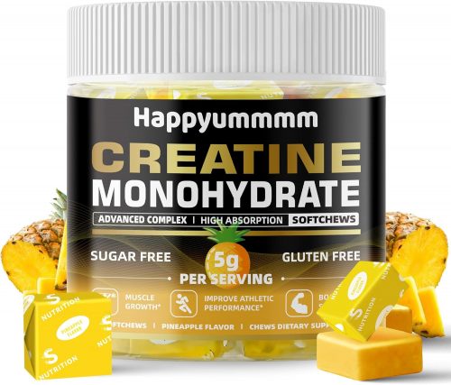 רק 19.9$\67 ש"ח (משלוח חינם בהגעה לסכום כולל של 49$ ומעלה) לחבילה של 60 סוכריות גומי קריאטין לבניית שרירים!!  