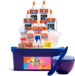 רק 31$/96 ש״ח (משלוח חינם בהגעה לסכום כולל של 49$ ומעלה) לערכת יצירת סליים Elmer’s Fruity Fusion הכוללת דבק שקוף, אקטיבטור, צבעים, ריחות ואביזרים לפעילות יצירתית מהנה לילדים!!