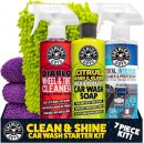 רק 39.9$/130 ש״ח (משלוח חינם בהגעה לסכום כולל של 49$ ומעלה) לערכת הניקוי האולטימטיבית לרכב מבית Chemical Guys – 7 חלקים לשטיפה פנימית וחיצונית, כולל סבון, מנקה ג׳נטים, פנים וכפפת שטיפה!!